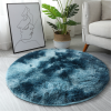 1pc, Non-Slip Plush Round Area Rug for Living Room and Kitchen - Soft and Durable Indoor Floor Mat for Home and Room Decor - 23.62 x 23.62 - Tie-dye S