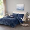 Velvet Comforter Set - as Pic