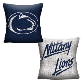 Penn State OFFICIAL NCAA "Invert" Woven Pillow - 1COL/12900/0024/RET