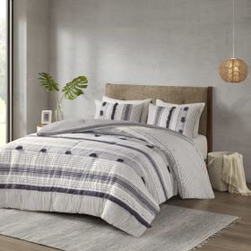 3 Piece Cotton Comforter Set - as Pic