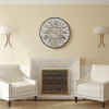 Sorbus Oversized Clock: Roman Numerals, French Paris Farmhouse D√©cor, 24' Round - Sorbus