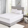 Hypoallergenic 3" Cooling Gel Memory Foam Mattress Topper with Removable Cooling Cover - as Pic