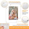 4Pcs Acrylic Photo Frames 5x7In Photo Display Vertically Horizontally Free Standing Desktop Picture Frame  - Transparent