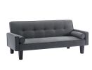 MEGA fabric sofa, medieval love seat sofa furniture, with pillows, living room button tufted sofa, pull point design - as Pic