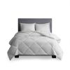 Oversized Down Alt Comforter with HeiQ Smart Temp Treatment - as Pic