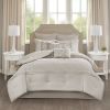 Embroidered 8 Piece Comforter Set - as Pic