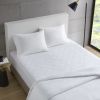 Cotton Percale Quilted Mattress Pad - as Pic